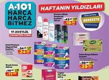 A101 17 Eylül 2022 Haftanın Yıldızları Kampanyası