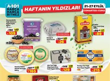 A101 21 Eylül 2024 Haftanın Yıldızları Kampanyası