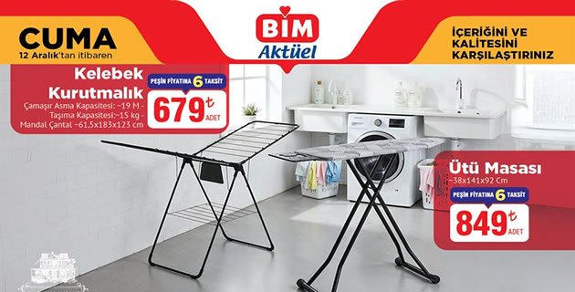 Bim 12 Aralık 2025 Aktüel Kataloğu