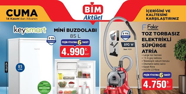 Bim 14 Kasım 2025 Aktüel Kataloğu Bim 14 Kasım 2025 Aktüel Kataloğu