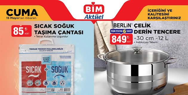 Bim 15 Mayıs 2026 Aktüel Kataloğu