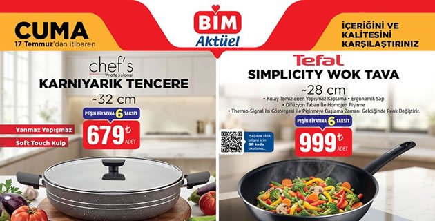 Bim 17 Temmuz 2026 Aktüel Kataloğu