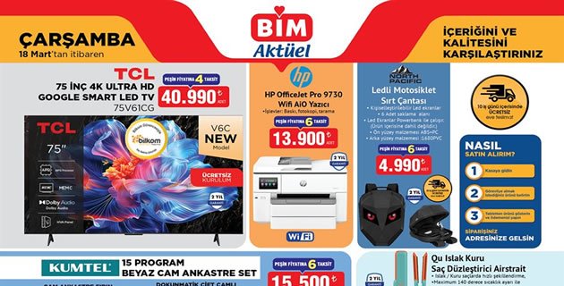 Bim 20 Mart 2026 Aktüel Kataloğu