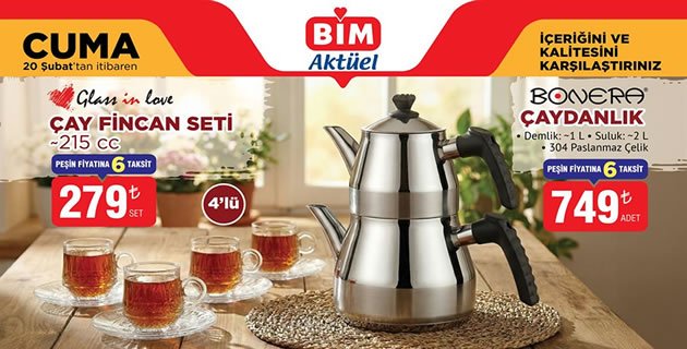 Bim 20 Şubat 2026 Aktüel Kataloğu