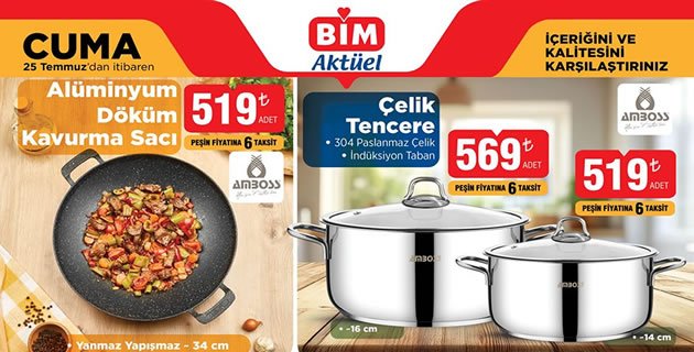 Bim 25 Temmuz 2025 Aktüel Kataloğu