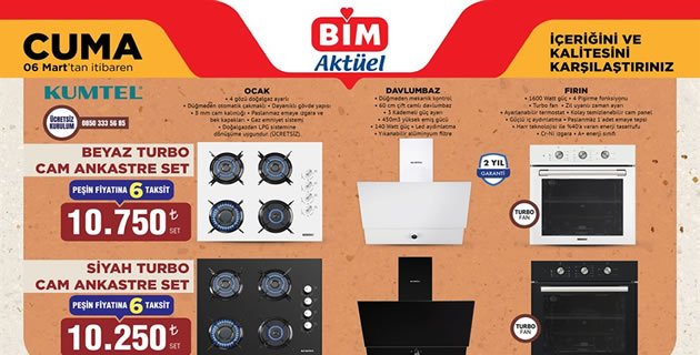 Bim 6 Mart 2026 Aktüel Kataloğu Bim 6 Mart 2026 Aktüel Kataloğu