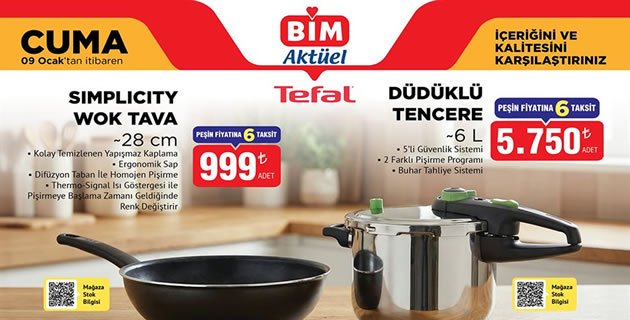 Bim 9 Ocak 2026 Aktüel Kataloğu