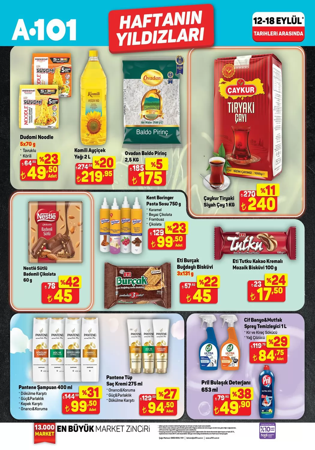 A101 12 Eylül 2025 Kataloğu - 1
