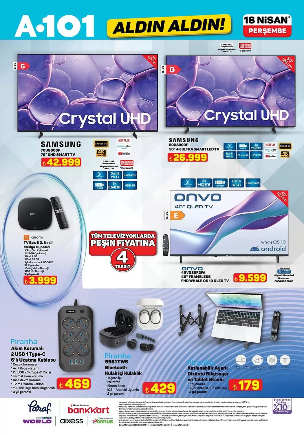 A101 16 Nisan 2026 Kataloğu - 1