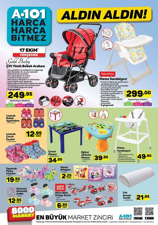 A101 17 EKİM 2019 AKTÜEL KATALOĞU AKTÜEL SİTE