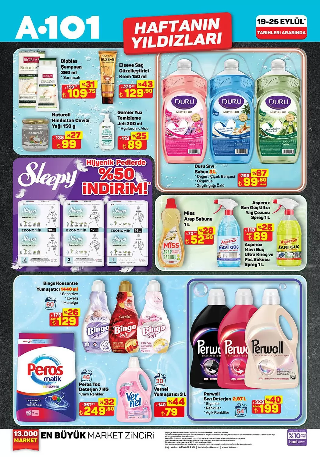 A101 19 Eylül 2025 Kataloğu - 2