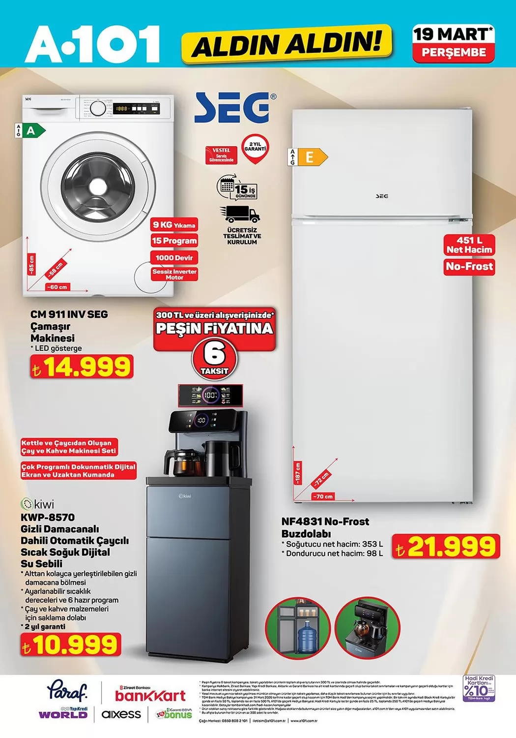 A101 19 Mart 2026 Kataloğu - 2