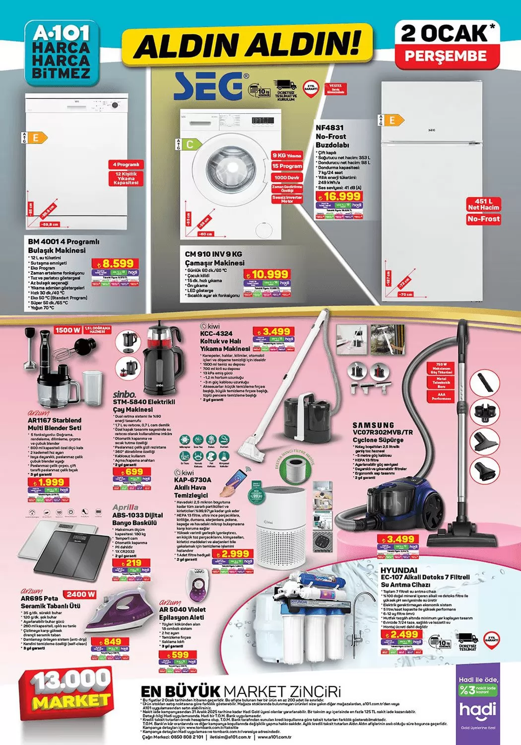 A101 2 Ocak 2025 Kataloğu - 2