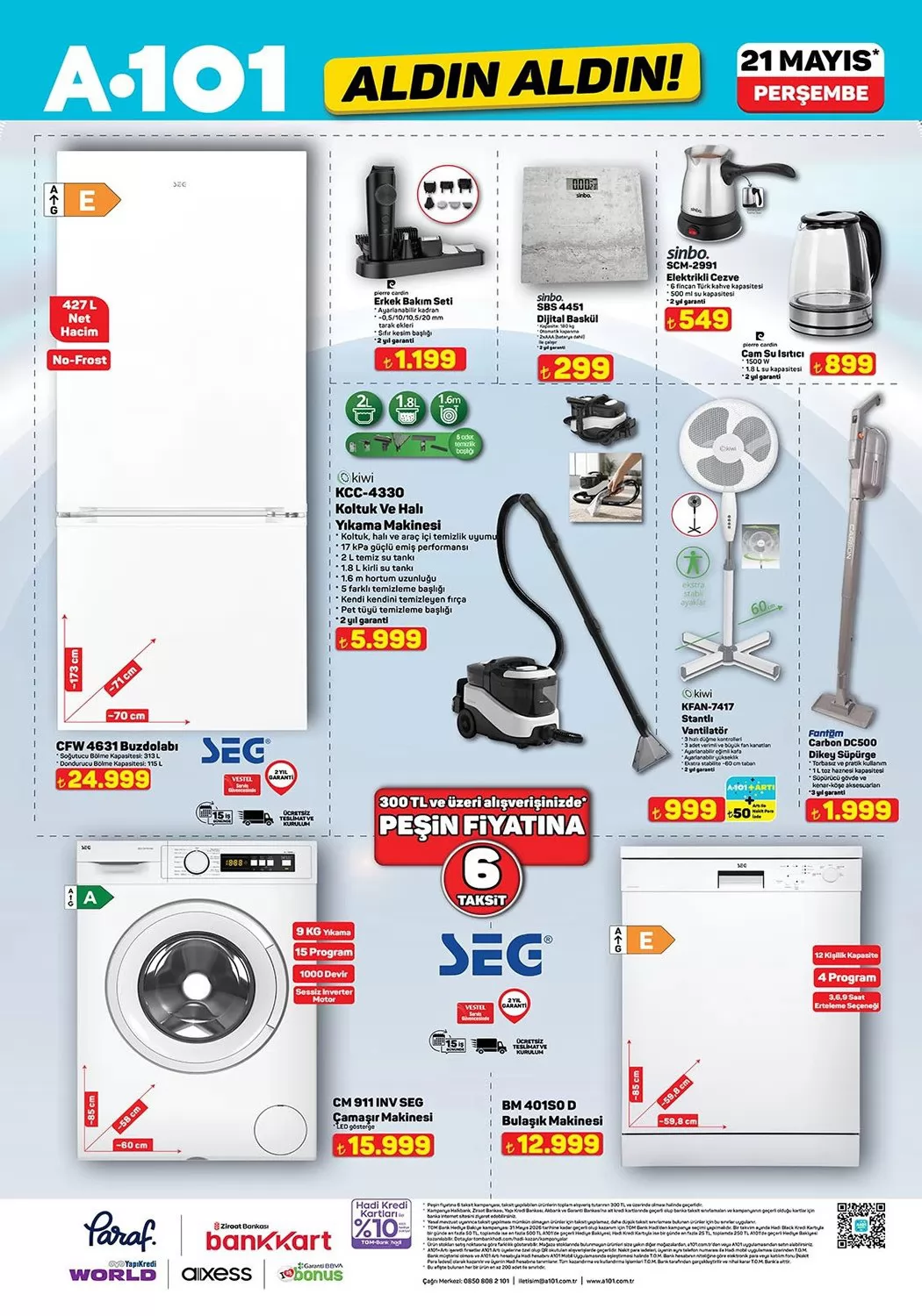 A101 21 Mayıs 2026 Kataloğu - 2