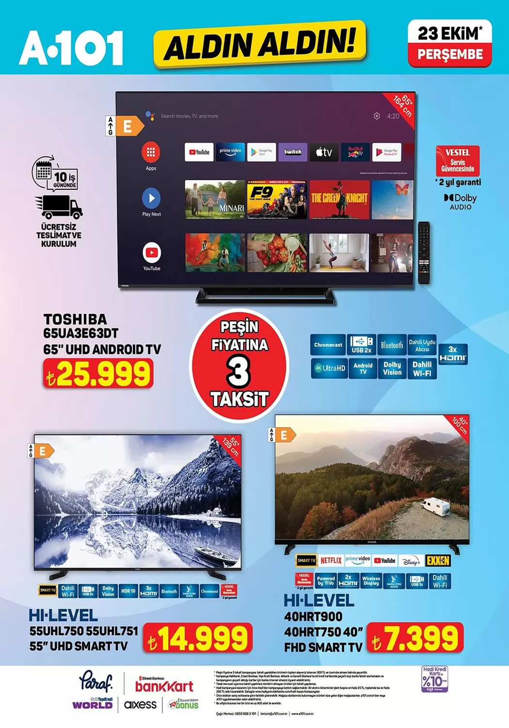 A101 23 Ekim 2025 Kataloğu - 1