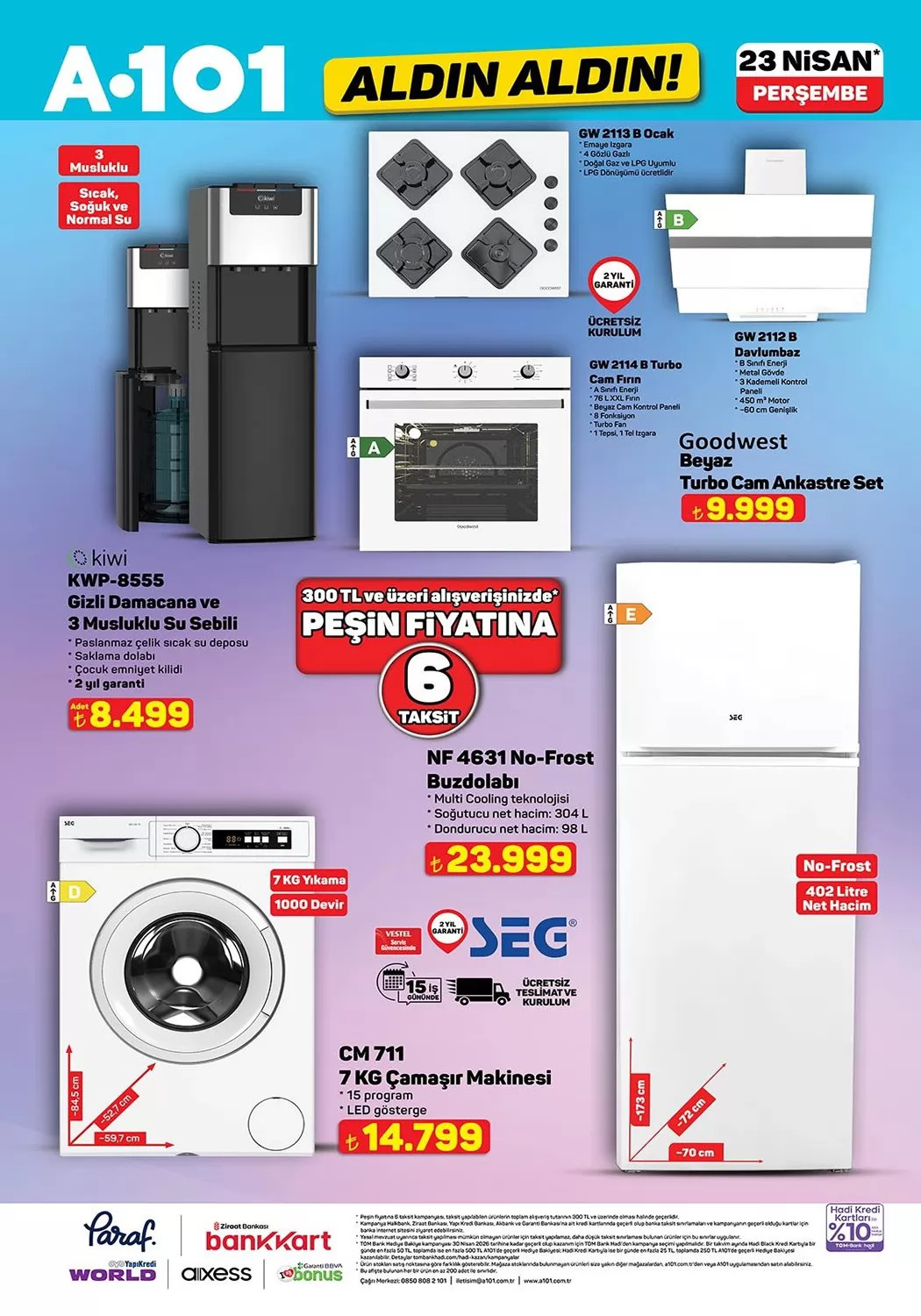 A101 23 Nisan 2026 Kataloğu - 2