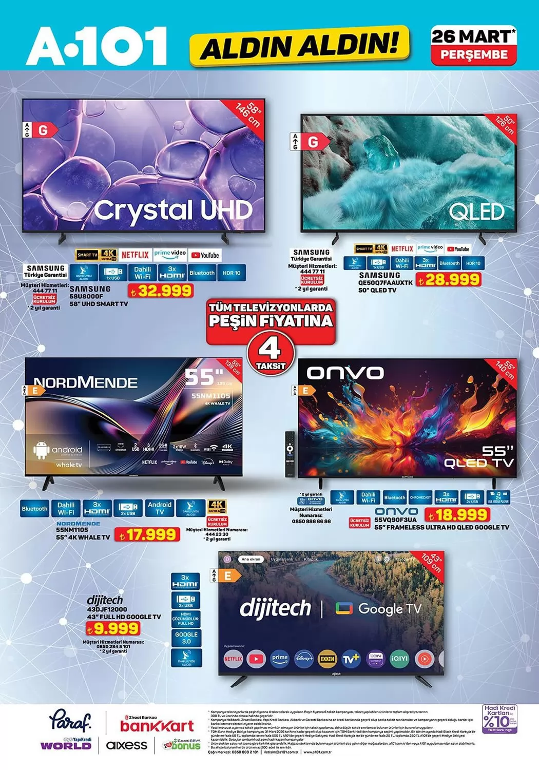 A101 26 Mart 2026 Kataloğu - 1