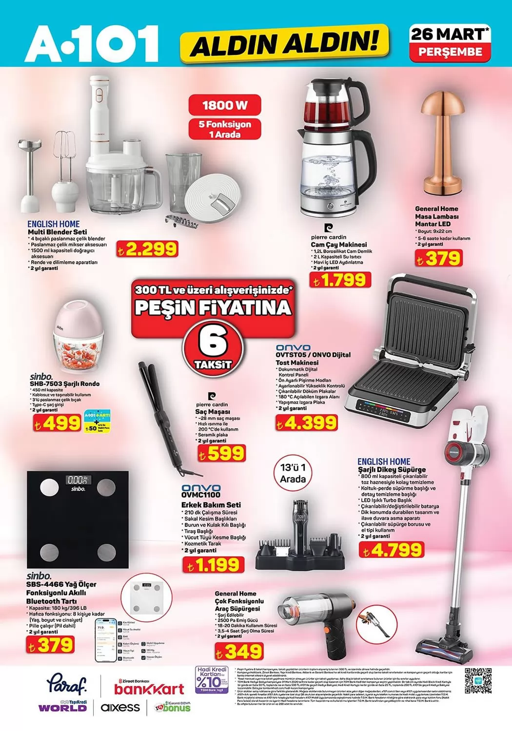 A101 26 Mart 2026 Kataloğu - 3