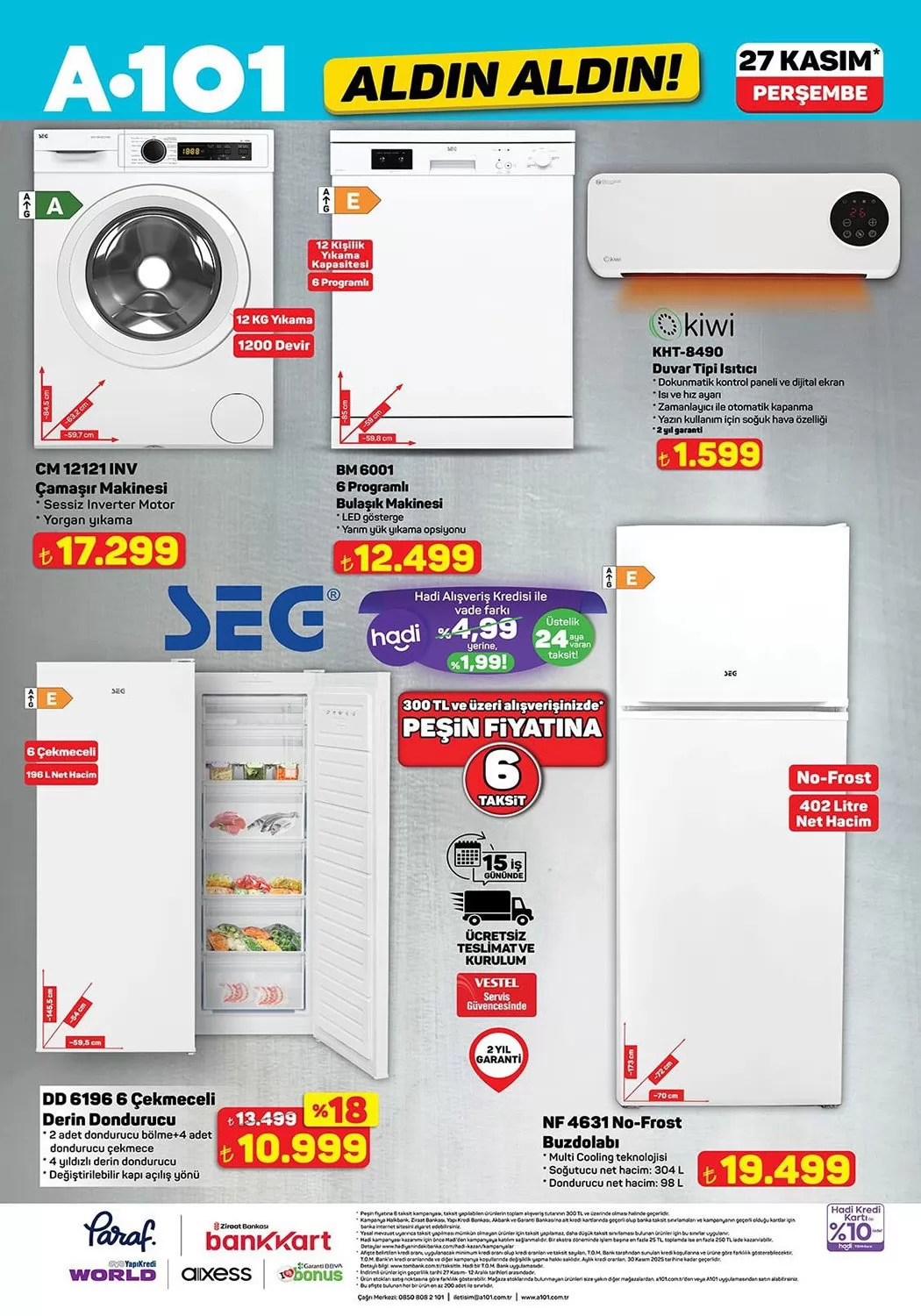 A101 27 Kasım 2025 Kataloğu - 2