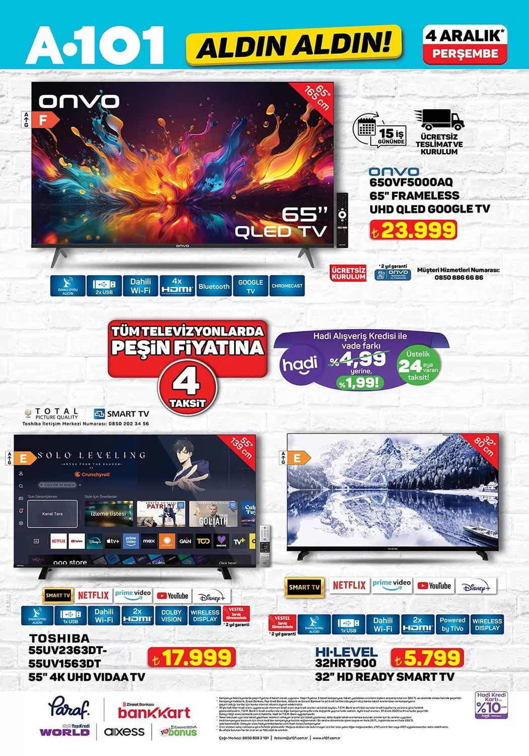 A101 4 Aralık 2025 Kataloğu - 1