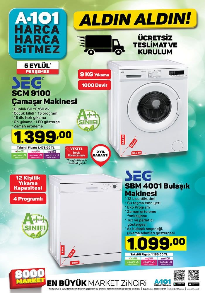 A101 5 EYLÜL 2019 AKTÜEL KATALOĞU AKTÜEL SİTE