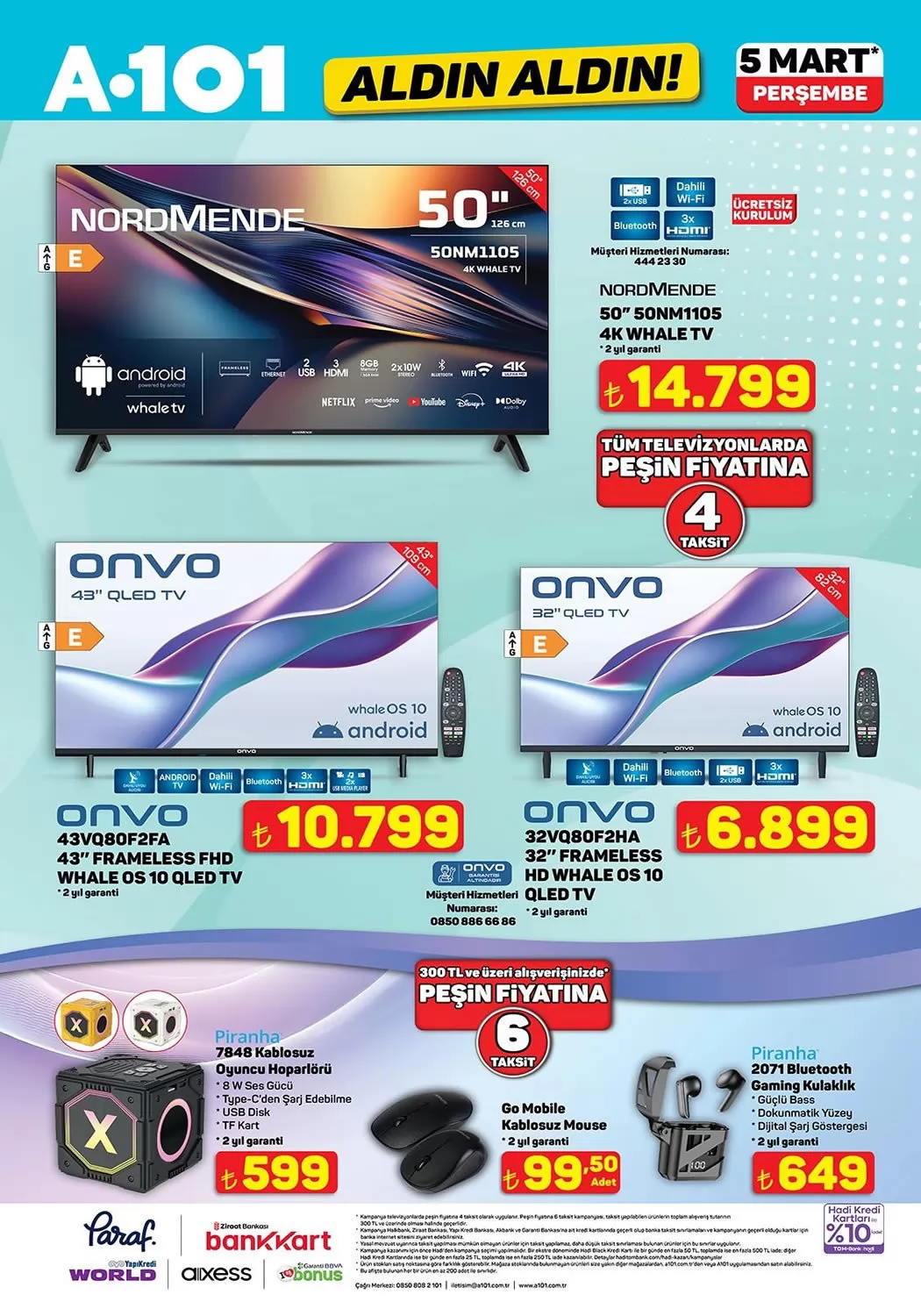 A101 5 Mart 2026 Kataloğu - 1