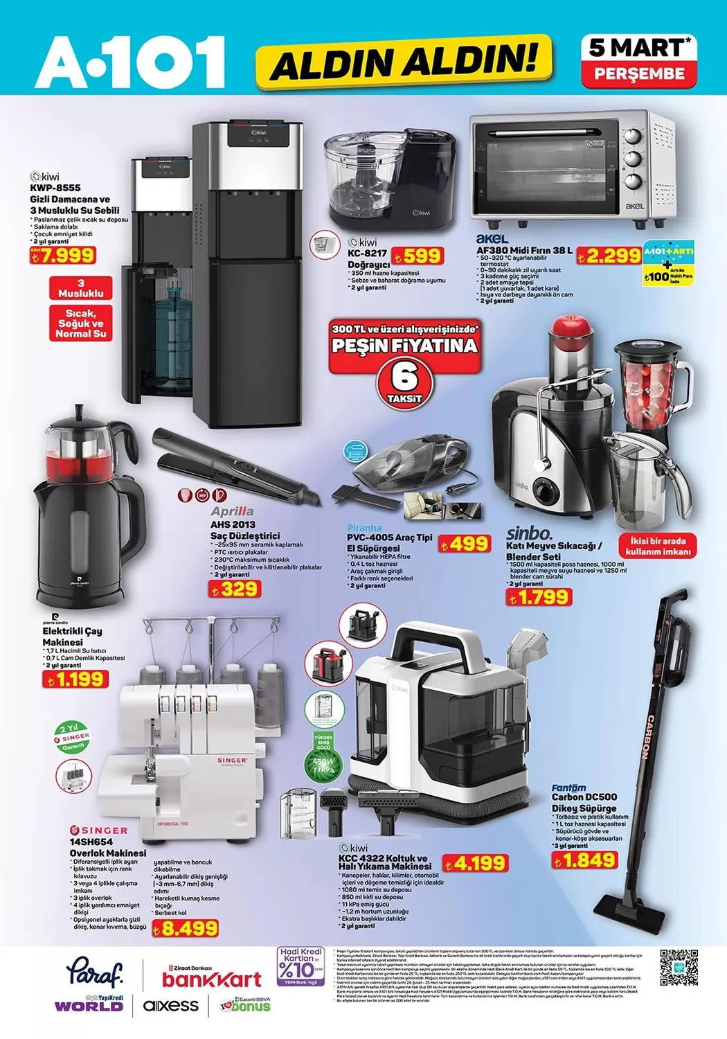 A101 5 Mart 2026 Kataloğu - 2