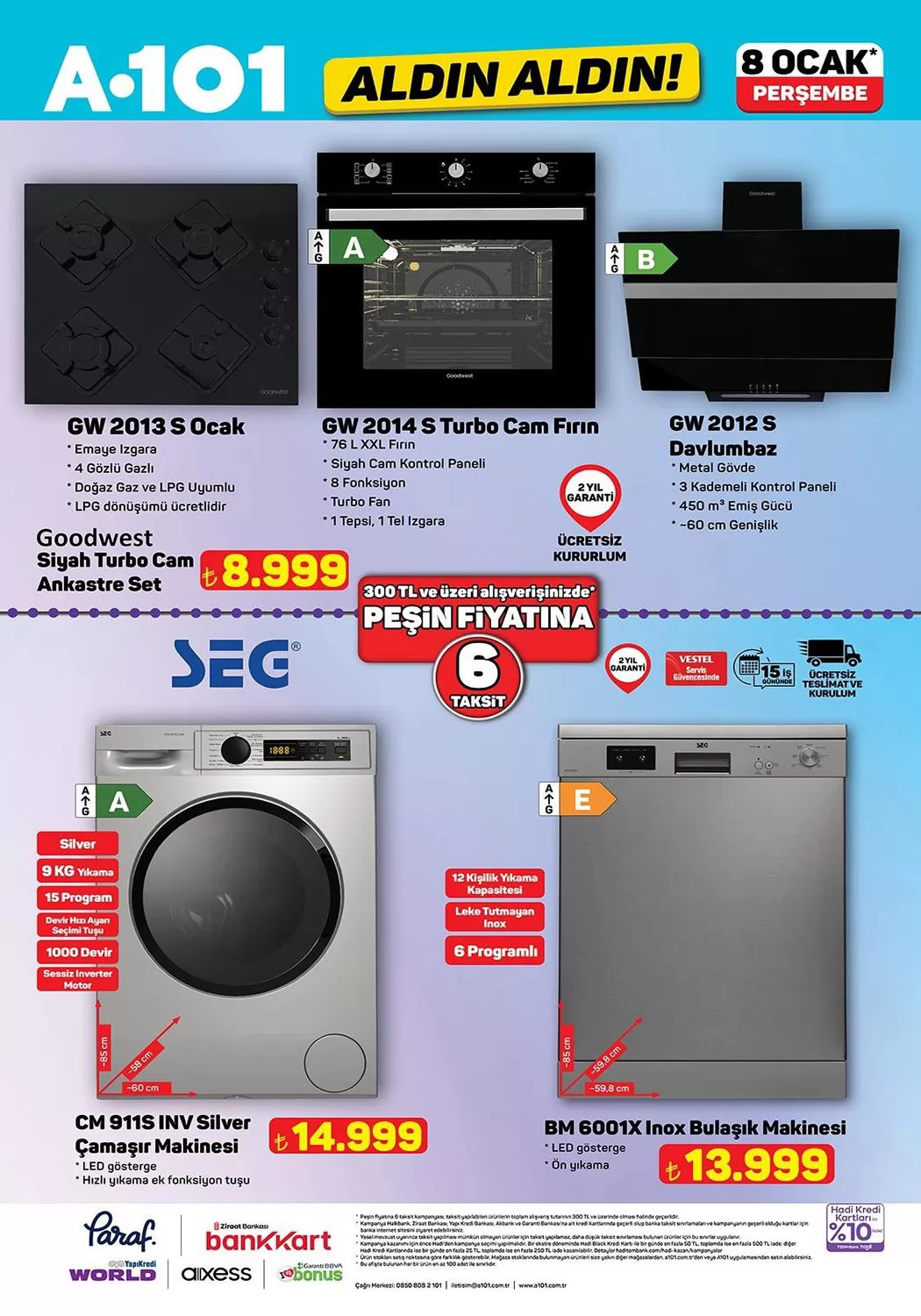 A101 8 Ocak 2026 Kataloğu - 2