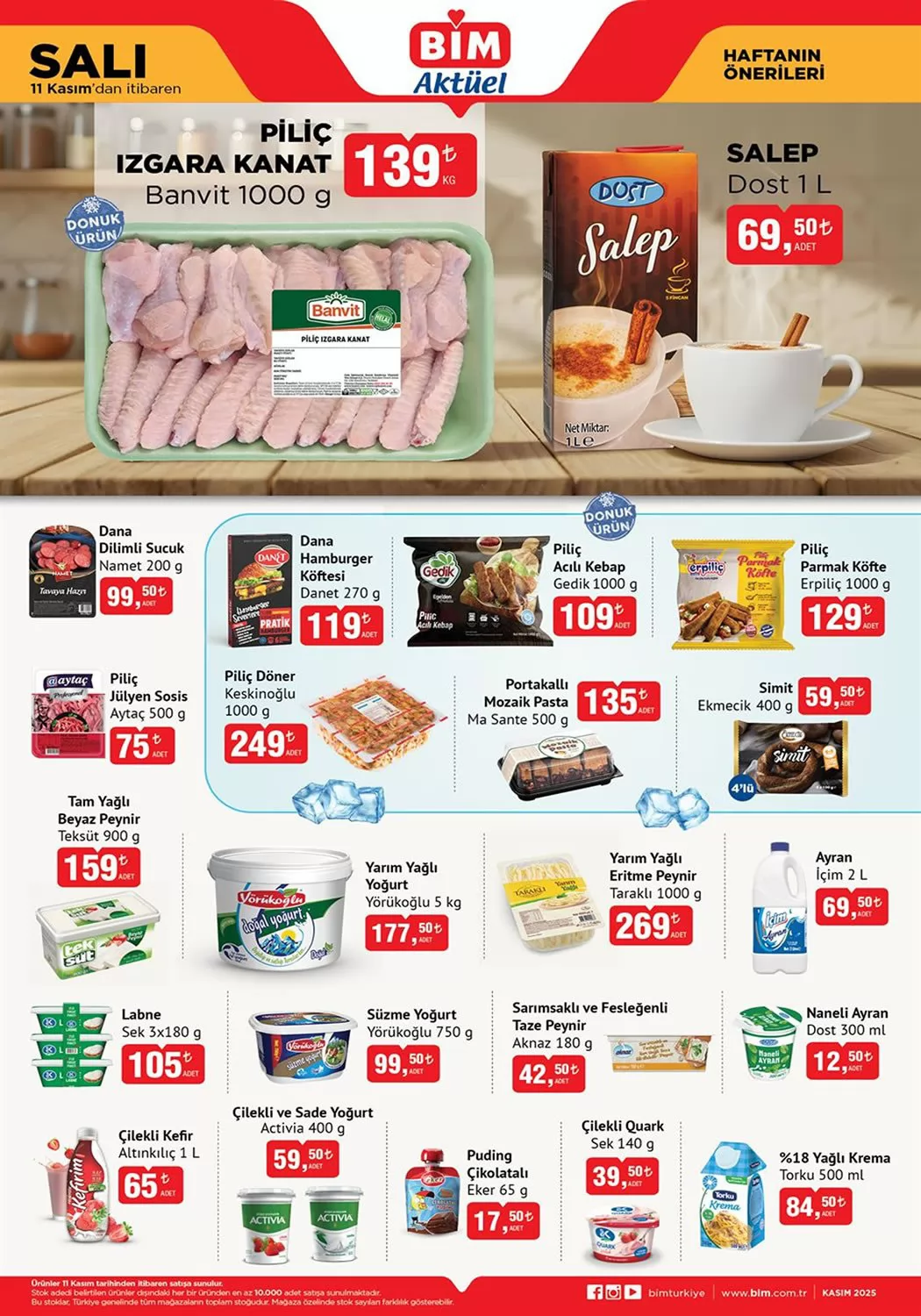 Bim 11 Kasım 2025 Kataloğu - 1