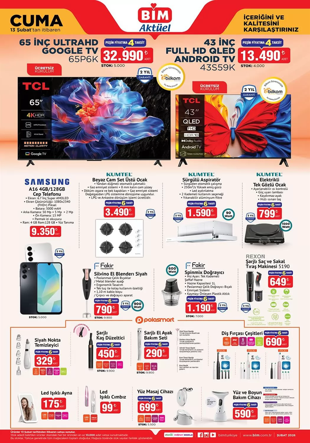 Bim 13 Şubat 2026 Kataloğu - 1