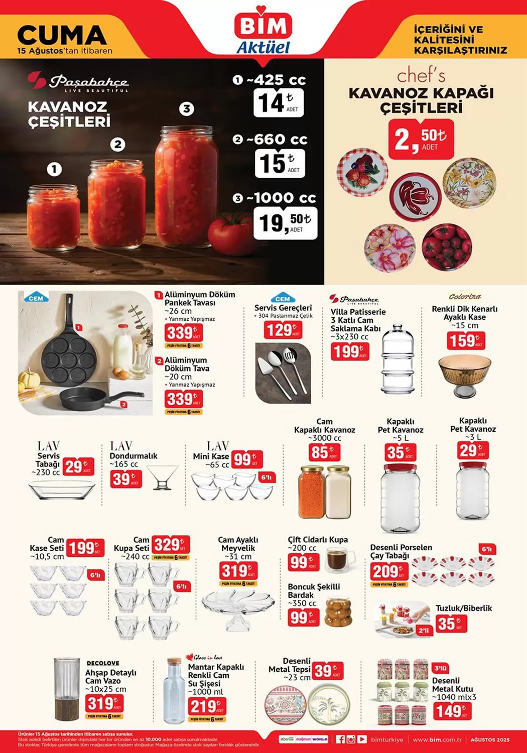Bim 15 Ağustos 2025 Kataloğu - 3