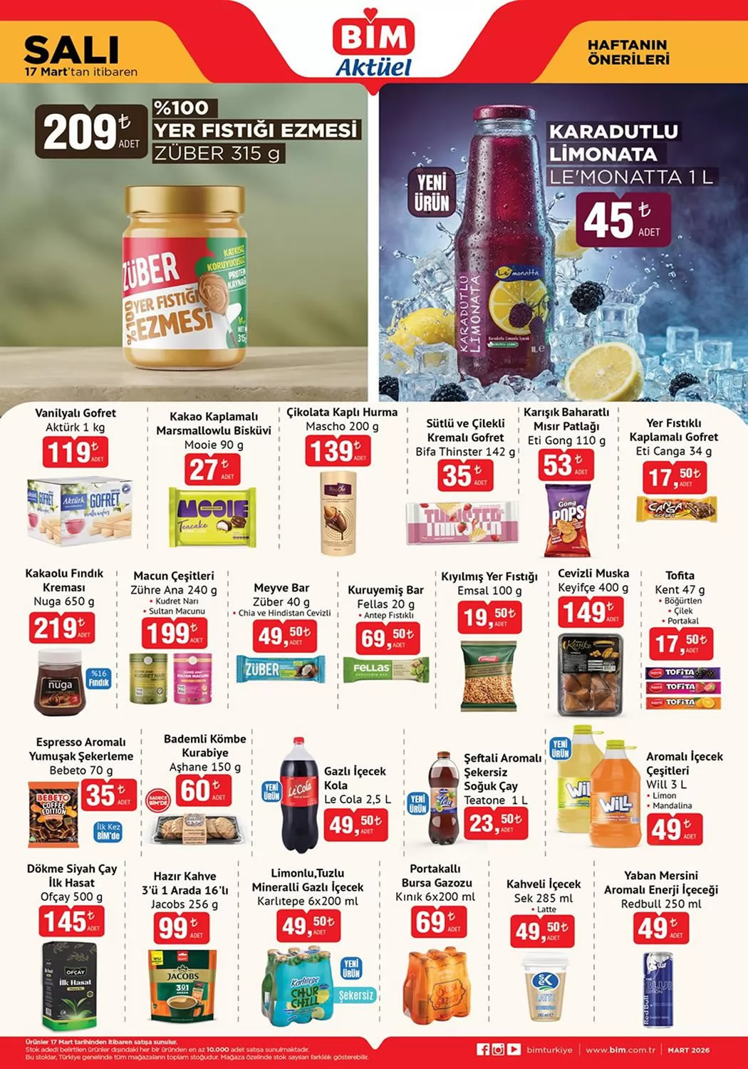 Bim 17 Mart 2026 Kataloğu - 2