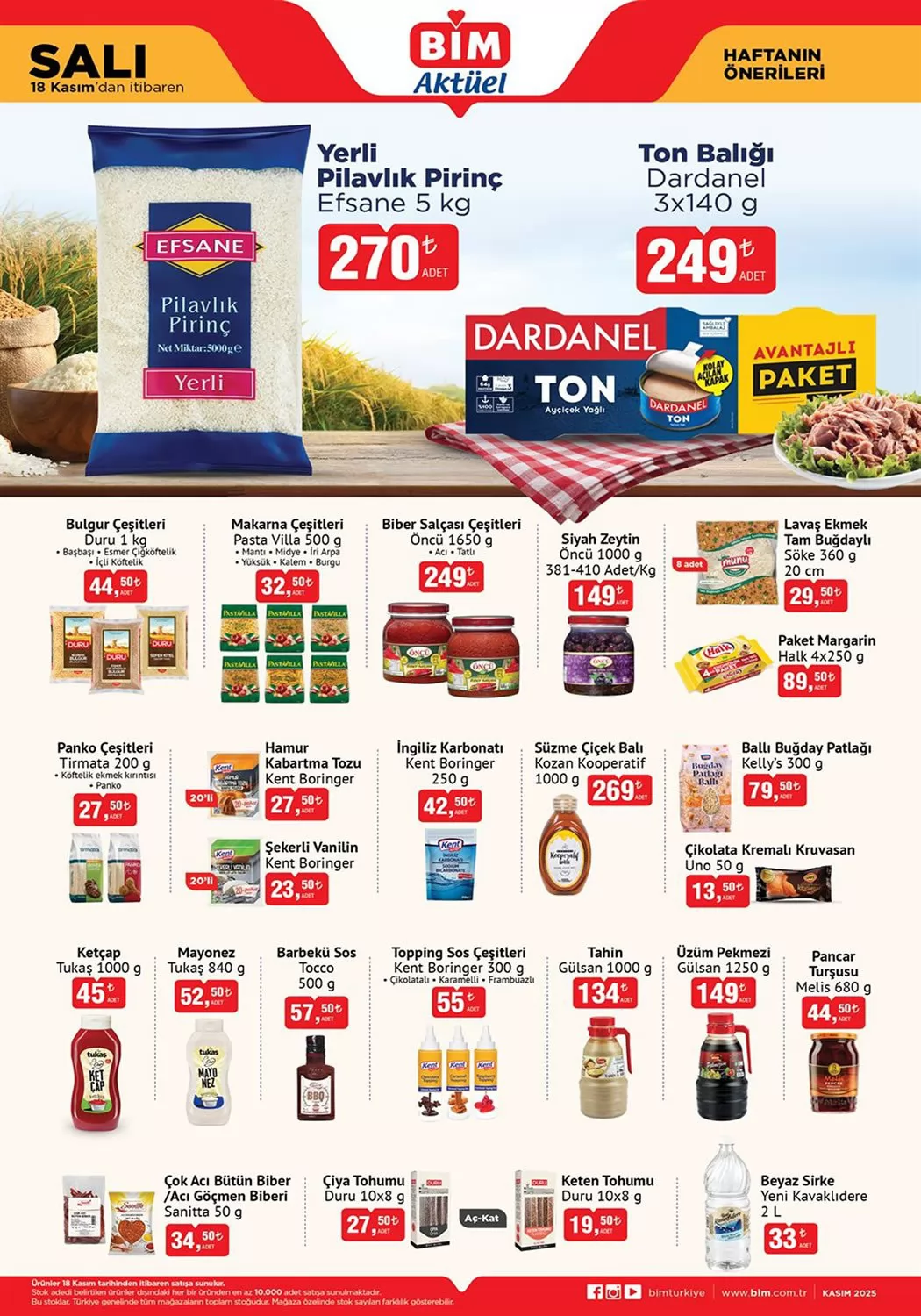 Bim 18 Kasım 2025 Kataloğu - 3