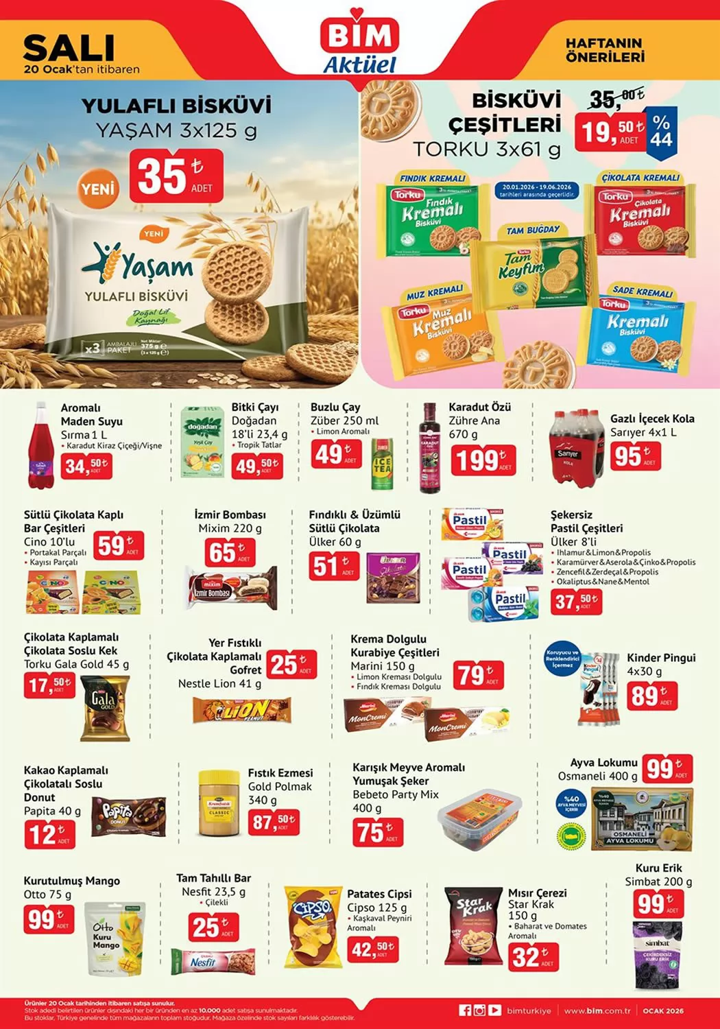 Bim 20 Ocak 2026 Kataloğu - 3