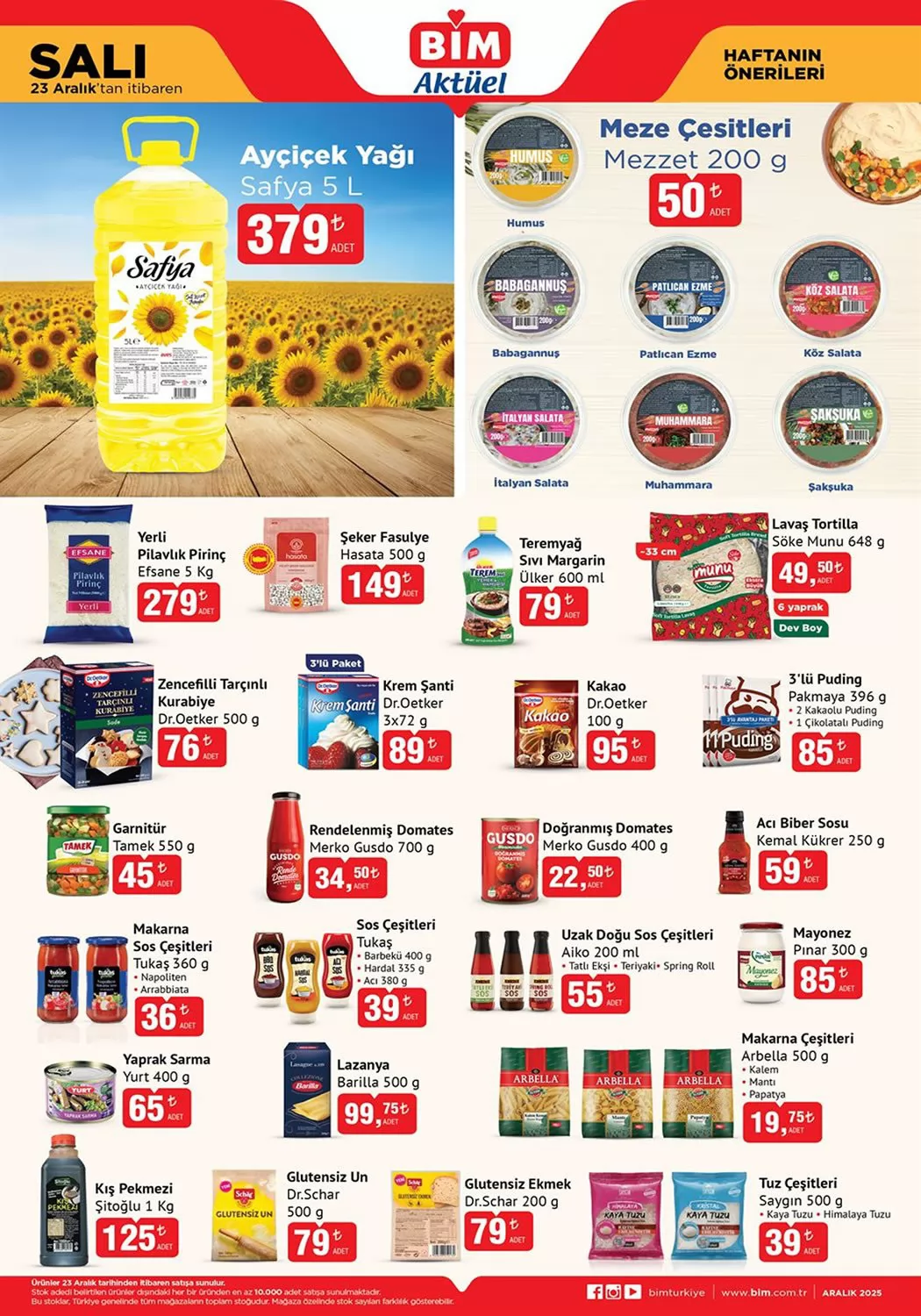Bim 23 Aralık 2025 Kataloğu - 1