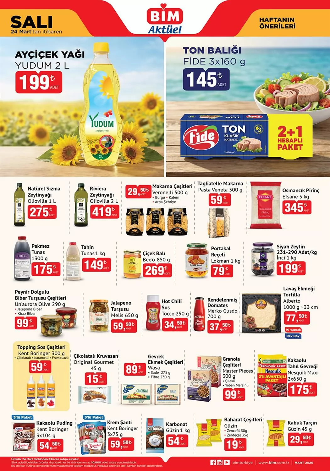 Bim 24 Mart 2026 Kataloğu - 3
