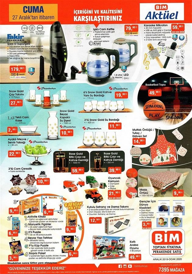 Bim 27 Aralık 2019 Kataloğu - 3