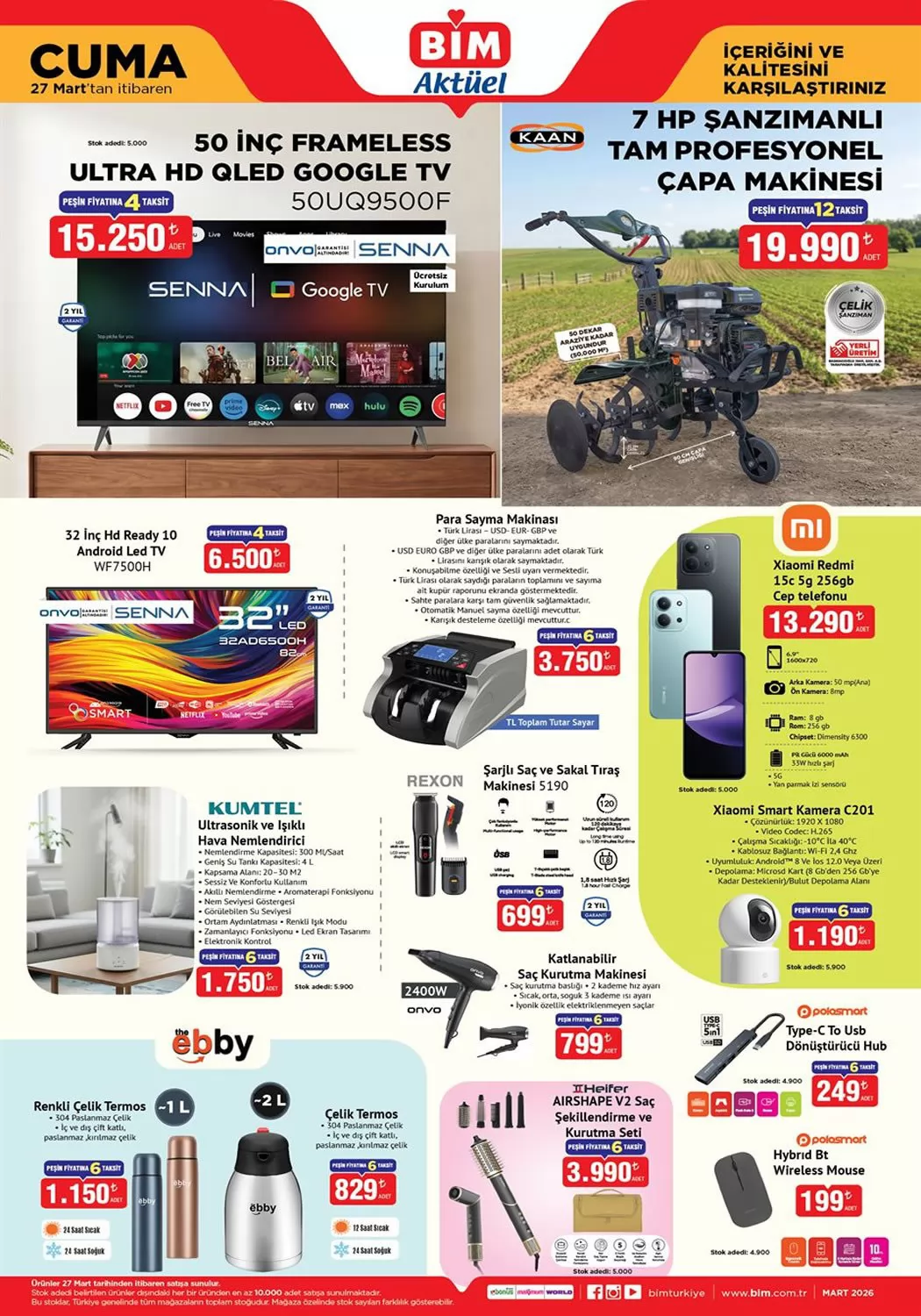 Bim 27 Mart 2026 Kataloğu - 1