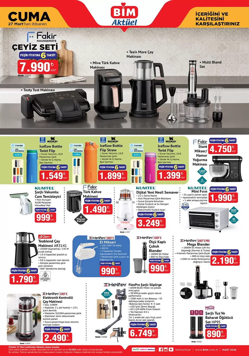 Bim 27 Mart 2026 Kataloğu - 2