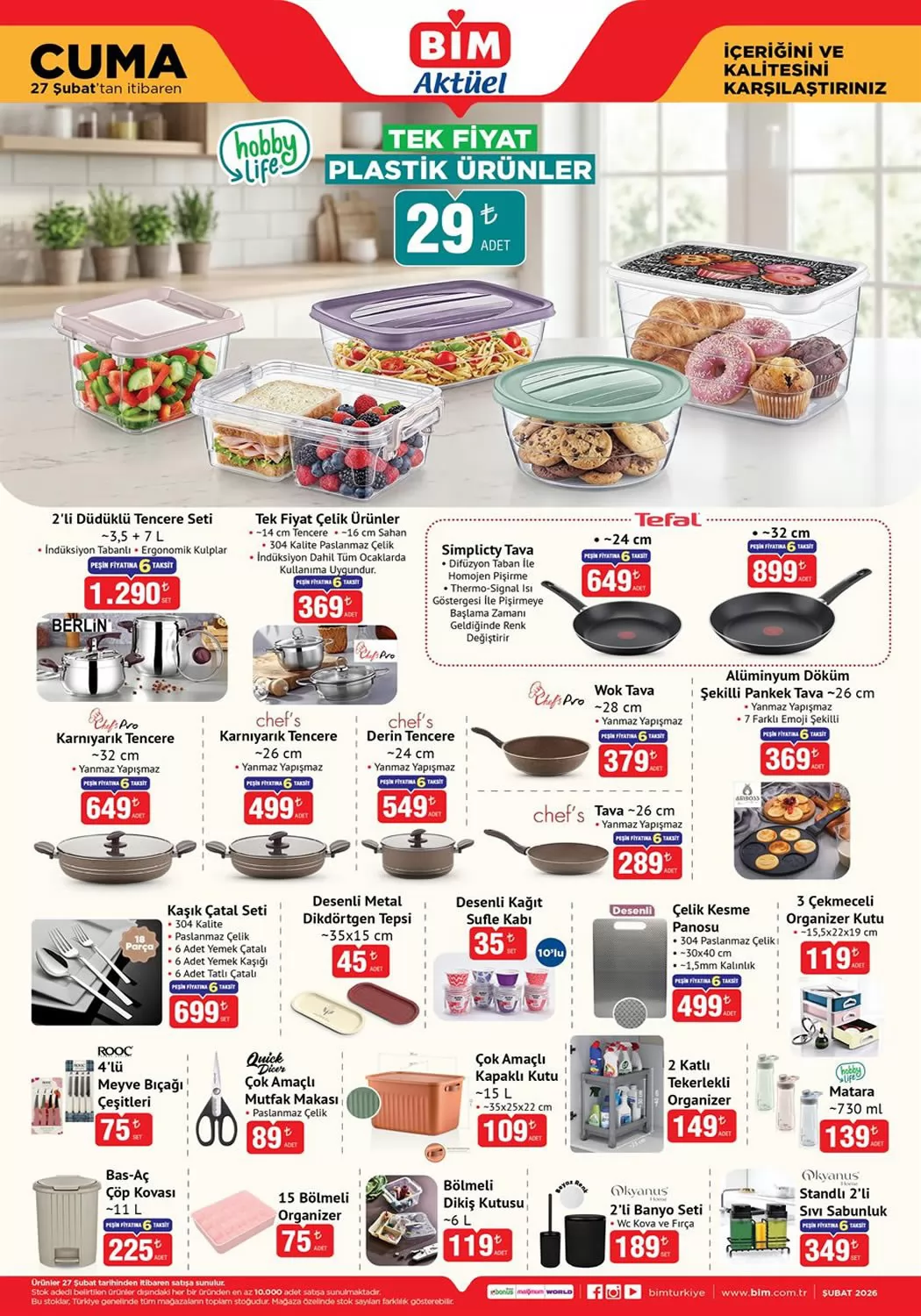 Bim 27 Şubat 2026 Kataloğu - 2