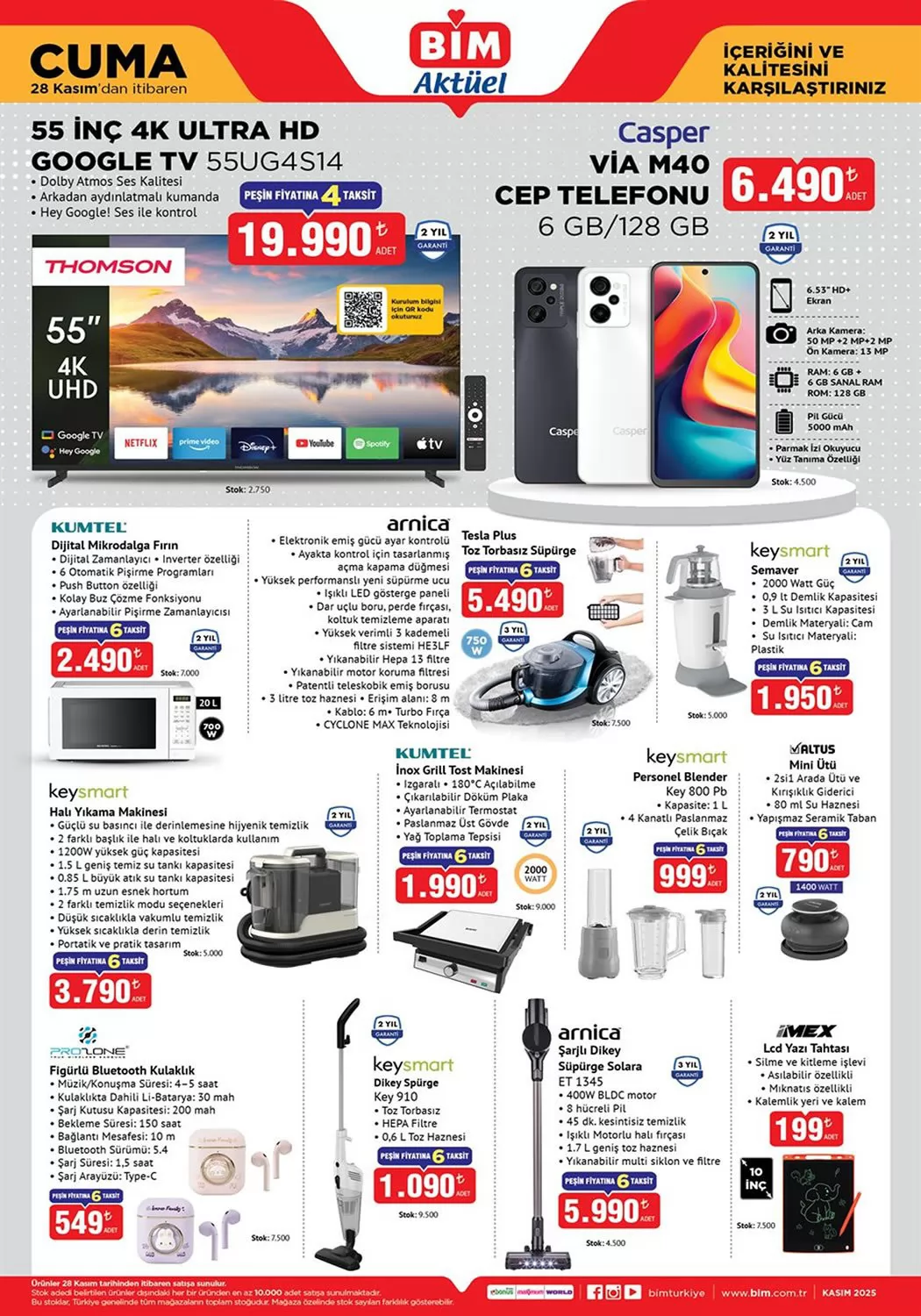 Bim 28 Kasım 2025 Kataloğu - 1