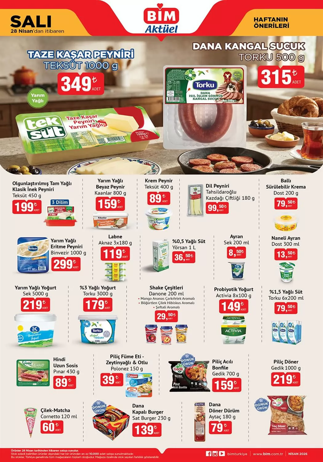 Bim 28 Nisan 2026 Kataloğu - 1