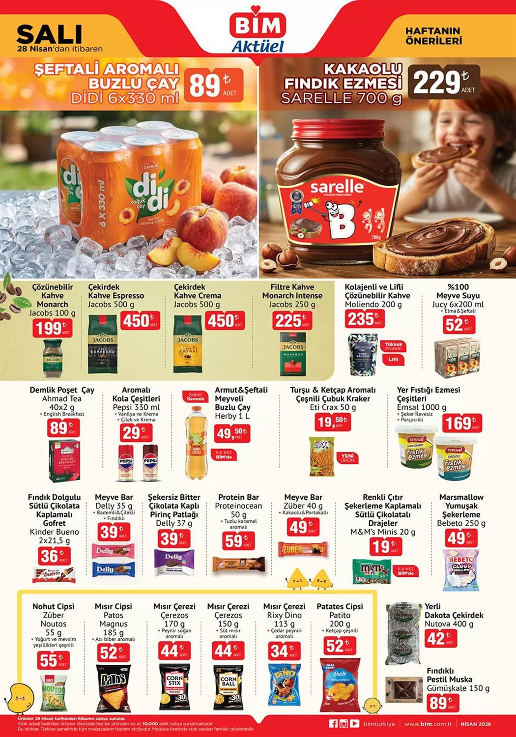 Bim 28 Nisan 2026 Kataloğu - 2