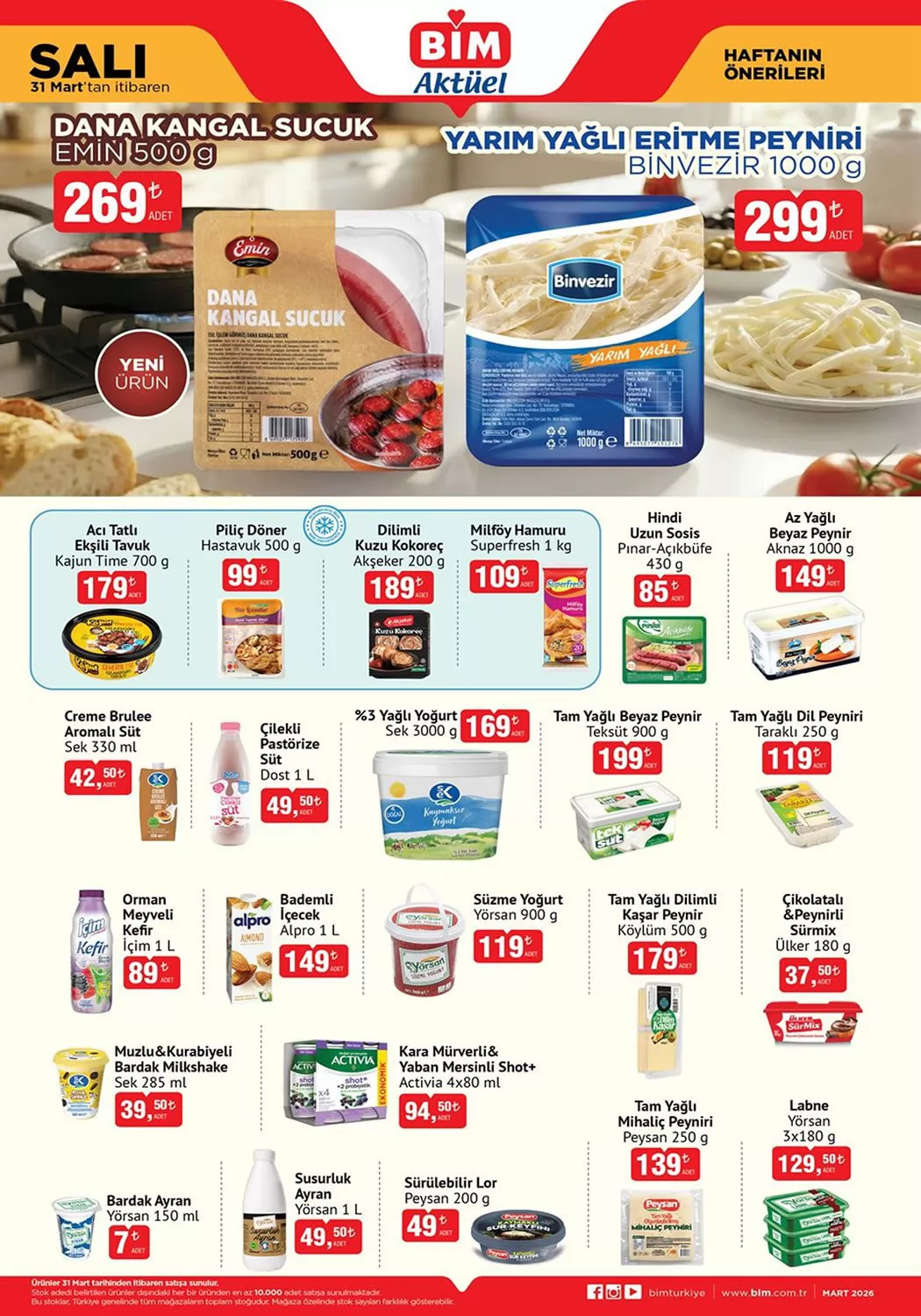 Bim 31 Mart 2026 Kataloğu - 1