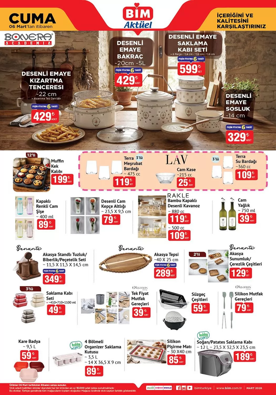 Bim 6 Mart 2026 Kataloğu - 2