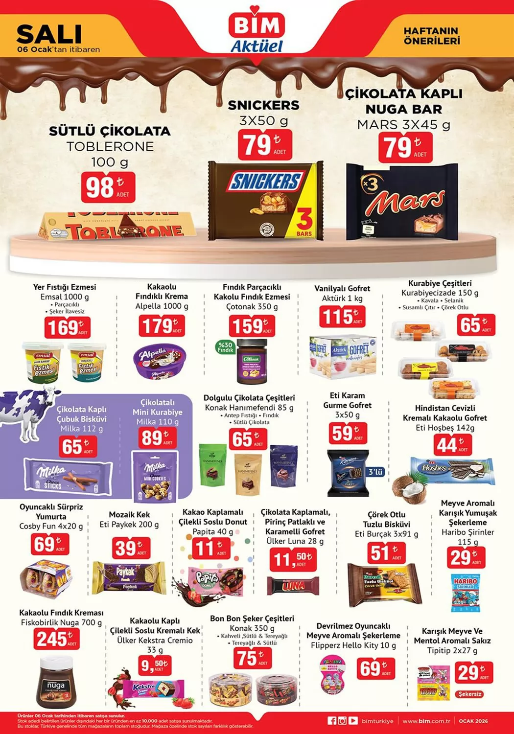 Bim 6 Ocak 2026 Kataloğu - 2