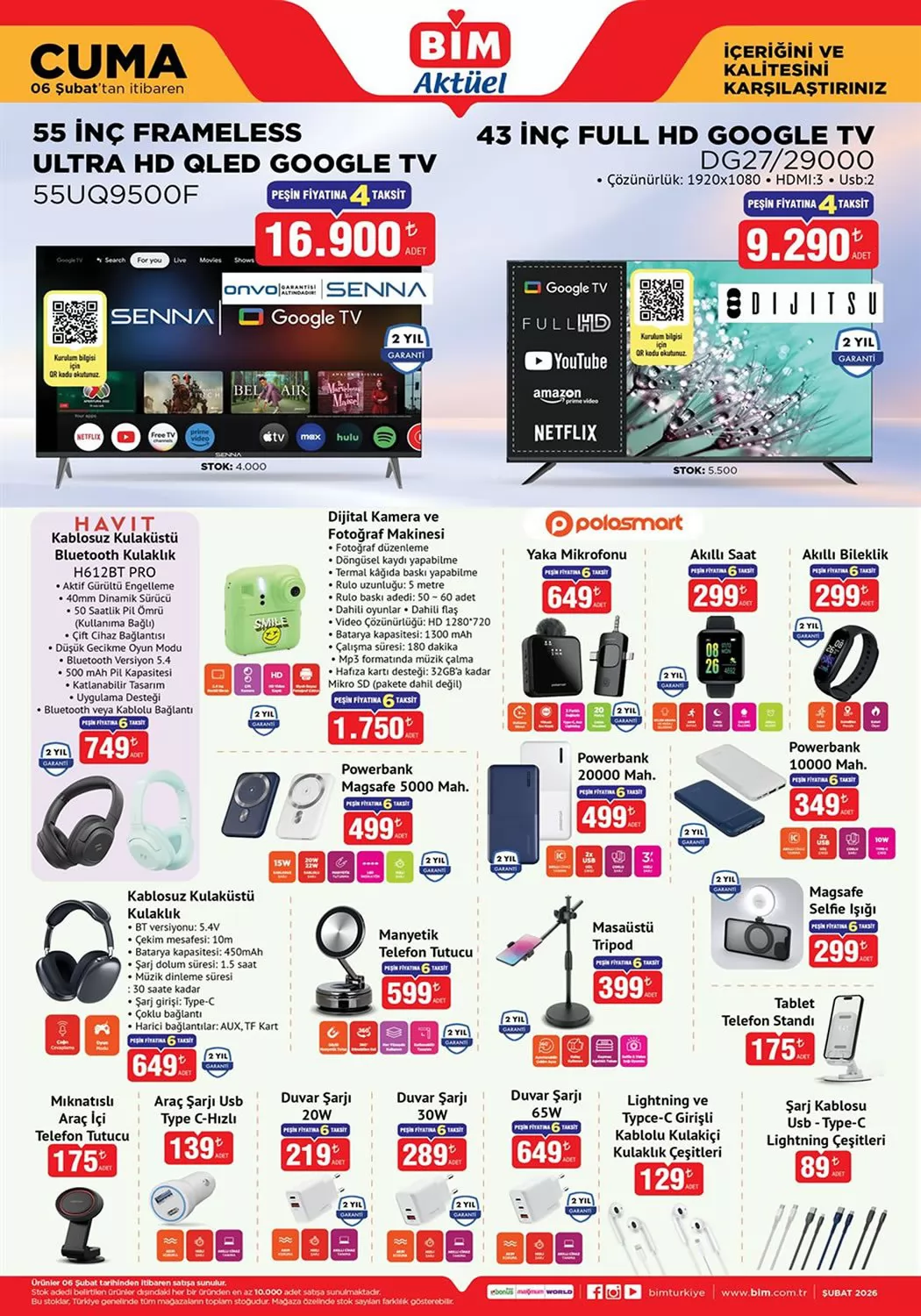 Bim 6 Şubat 2026 Kataloğu - 1