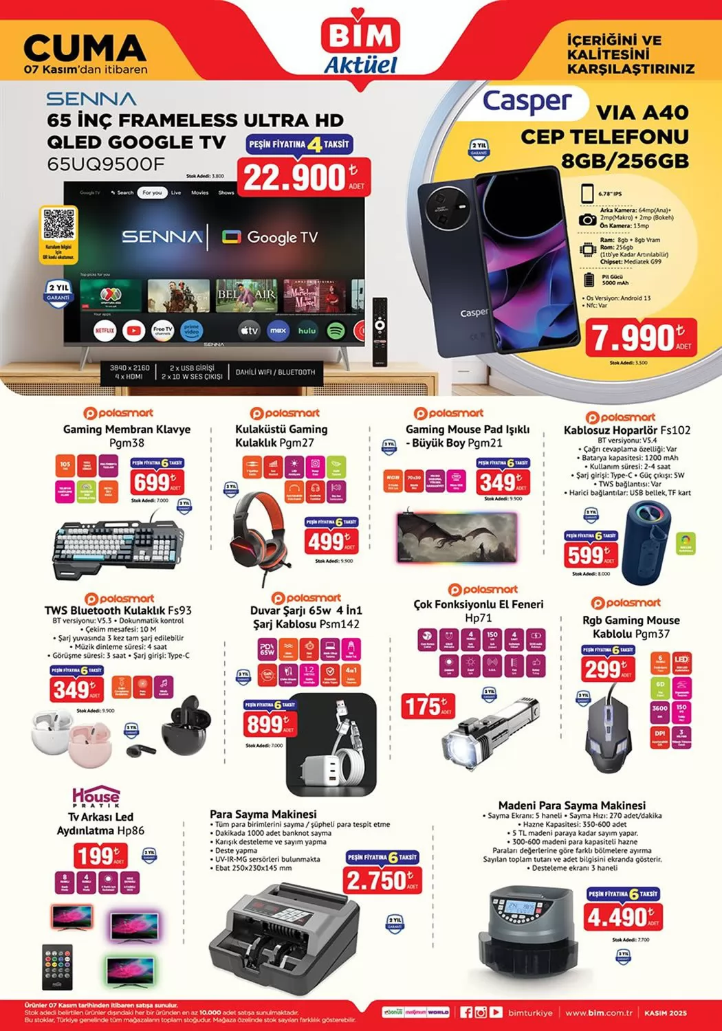 Bim 7 Kasım 2025 Kataloğu - 1