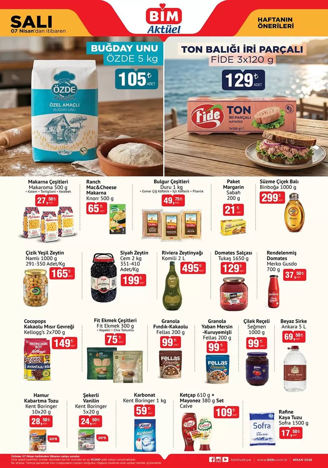 Bim 7 Nisan 2026 Kataloğu - 2