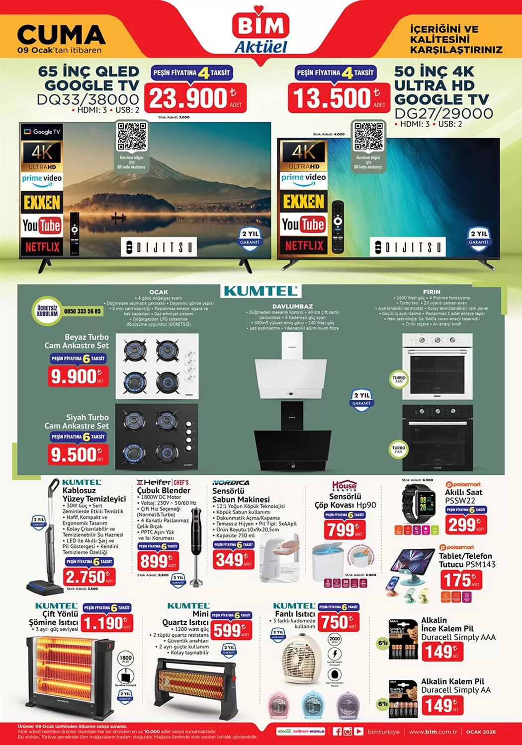 Bim 9 Ocak 2026 Kataloğu - 1